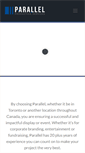 Mobile Screenshot of parallelproductionservices.com